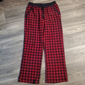 Microfleece Buffalo Plaid Pajama Bottoms